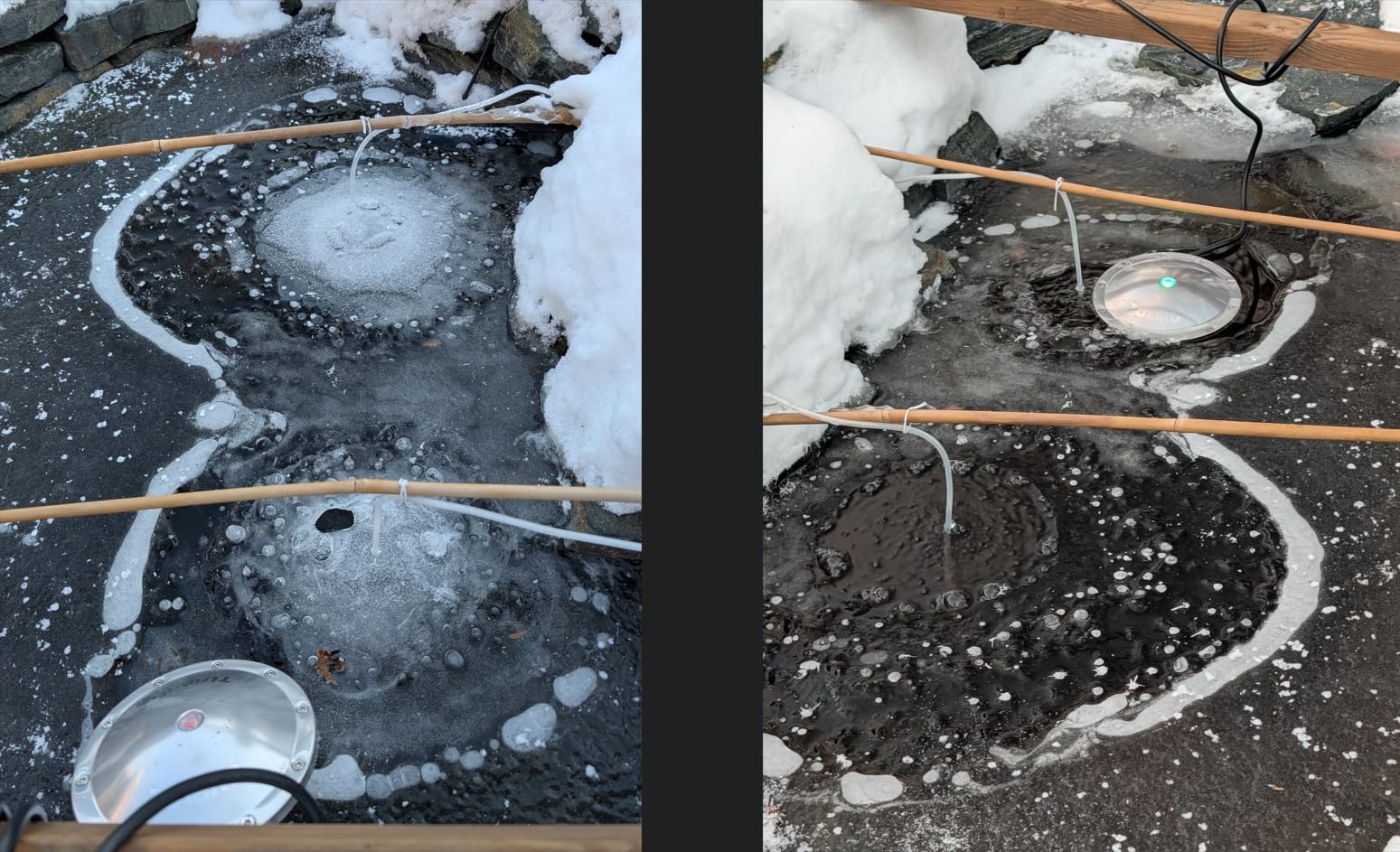 TURBRO Pond De-icer, Floating Pond Heater with 32.8 ft. UL Approved Cord, Full Stainless Steel Casing, GFCI Leakage Protection Plug, for Outdoor Ponds with Fish, 400 Watts, PD400A, Silver customer photo 1