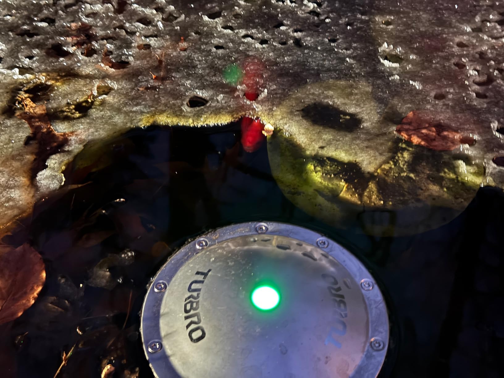 TURBRO Pond De-icer, Floating Pond Heater with 32.8 ft. UL Approved Cord, Full Stainless Steel Casing, GFCI Leakage Protection Plug, for Outdoor Ponds with Fish, 400 Watts, PD400A, Silver customer photo 2