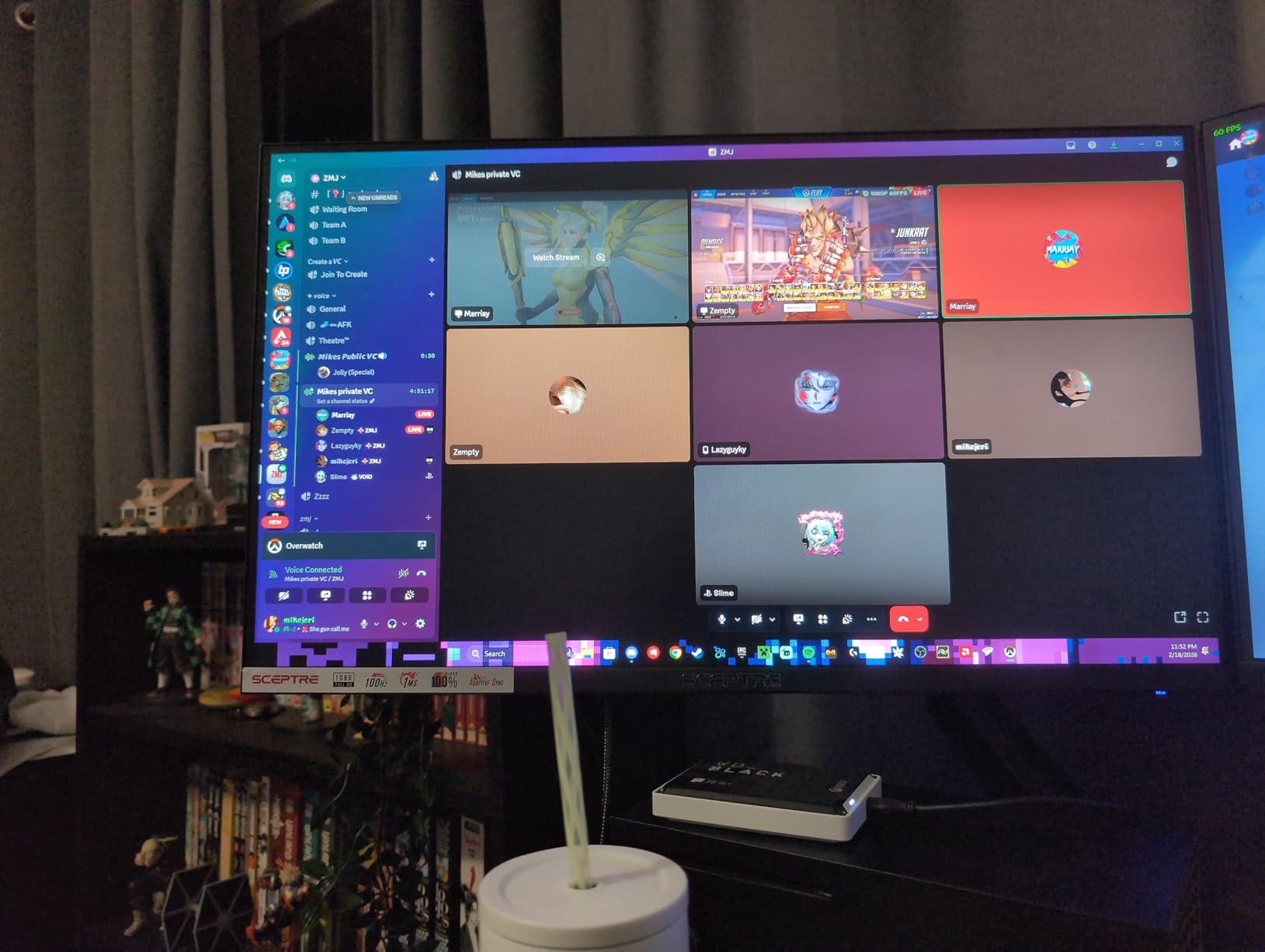 Sceptre 27-inch Prime Gaming Monitor 100Hz 1ms DisplayPort HDMI x2 100% sRGB AMD FreeSync Build-in Speakers, Eye Care Frameless Machine Black 2025 (E275W-FW100T Series) customer photo 2