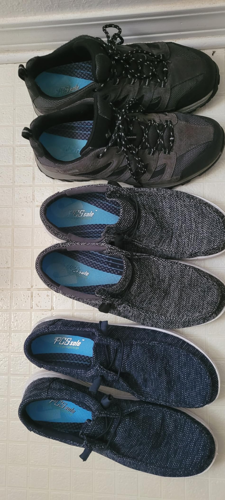 PCSsole Plantar Fasciitis Insoles Men Women- 220+lbs Heavy Duty High Arch Support Inserts with Comfort Cushion Orthotic Pain Relief Insoles for Flat Feet - Arch Pain - Heel Pain -Work Boot Shoe Insole customer photo 2