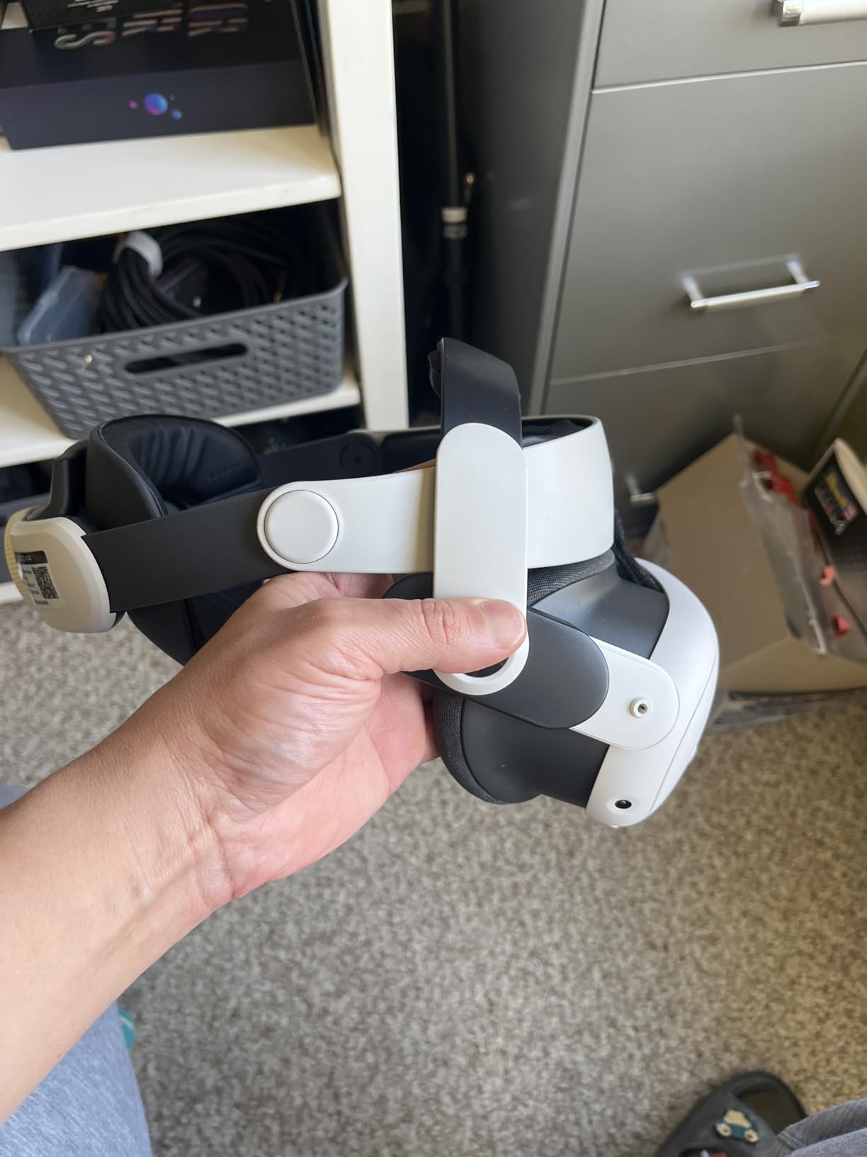 BOBOVR M3 Pro Battery Pack Head Strap Accessories, Compatible with Meta Quest 3/Quest 3S,Reduce Facial Stress,Magnetic Battery Swap Design customer photo 1