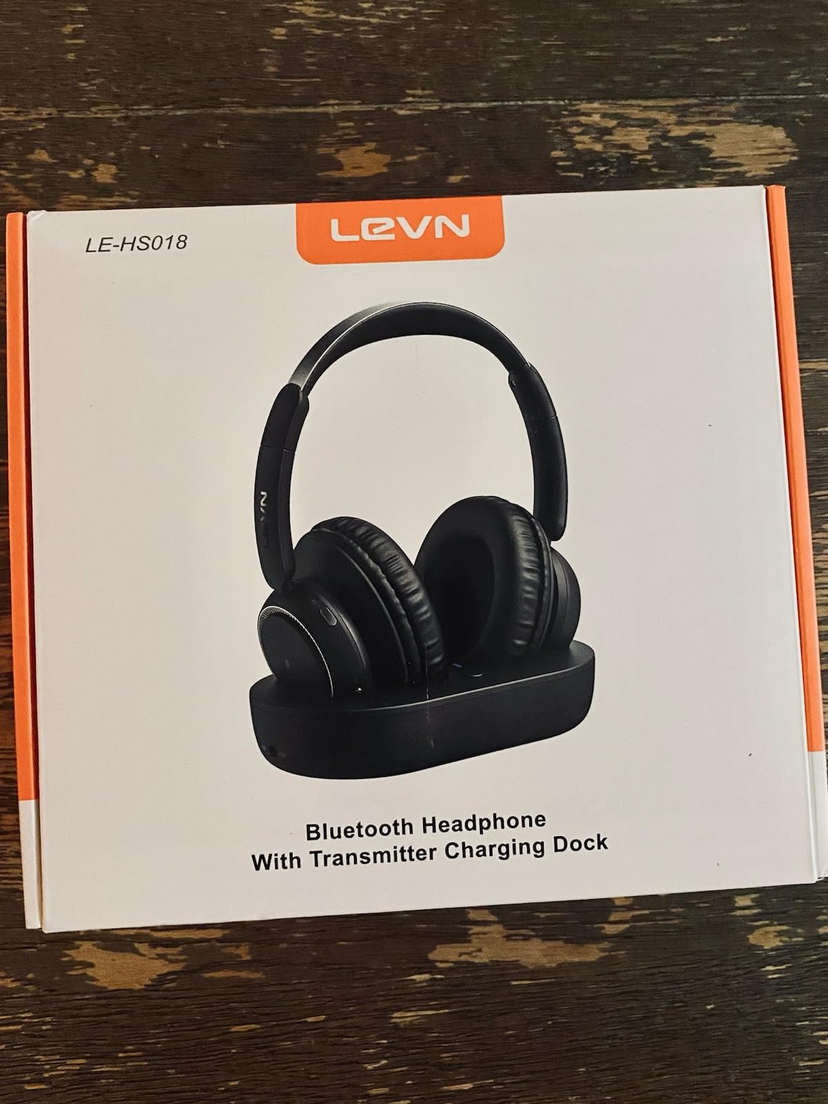 LEVN Wireless Headphones for TV Watching, TV Headphones Wireless for Seniors with Transmitter Charging Base, Hearing-impaired, No Audio Delay, Bluetooth 5.2, Plug and Play, Gifts for Elderly customer photo 1