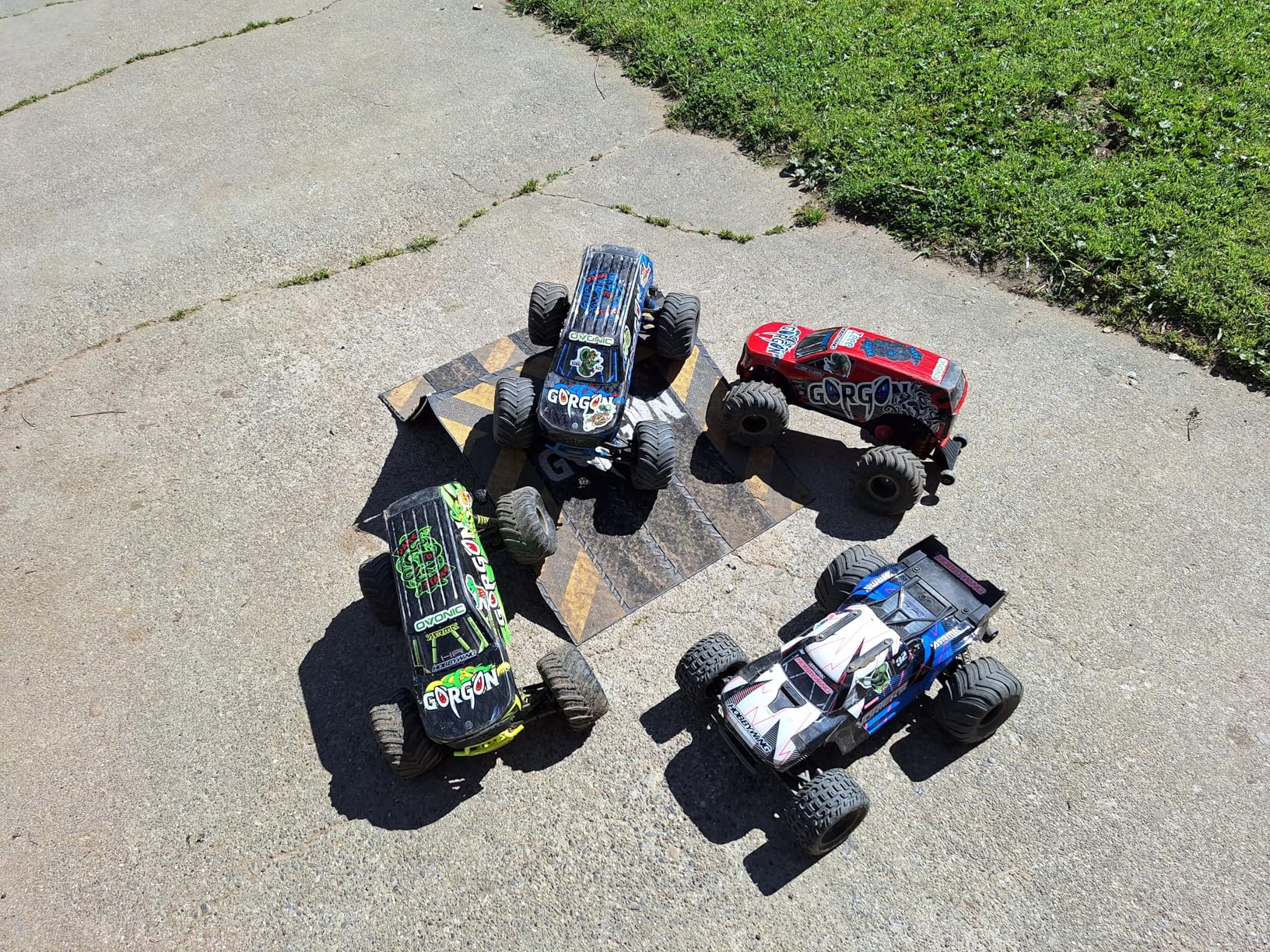 ARRMA RC Monster Truck 1/10 Gorgon 4X2 MEGA 550 Brushed Monster Truck RTR (Battery and Charger Not Included), ARA3230T1 customer photo 1