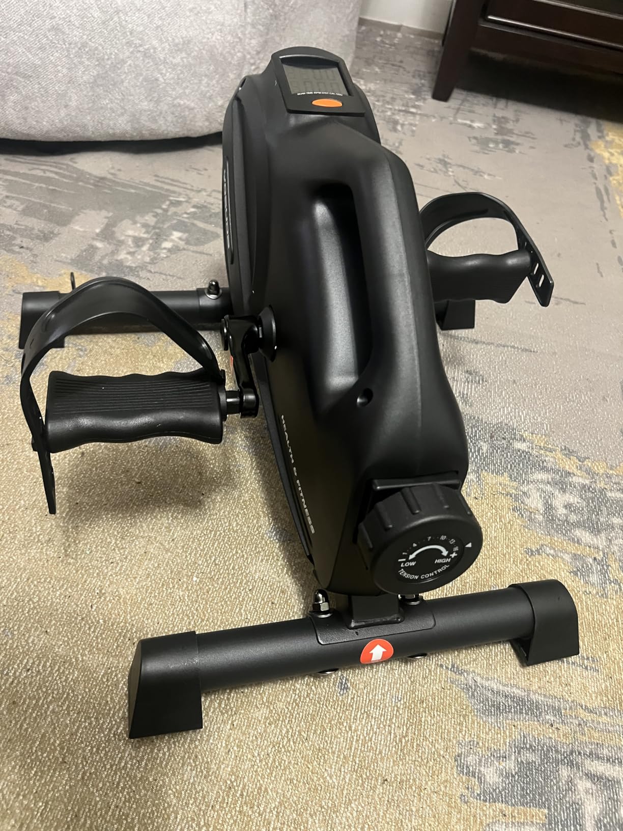 YOSUDA Under Desk Bike Pedal Exerciser - Magnetic Mini Exercise Bike for Home/Office customer photo 2