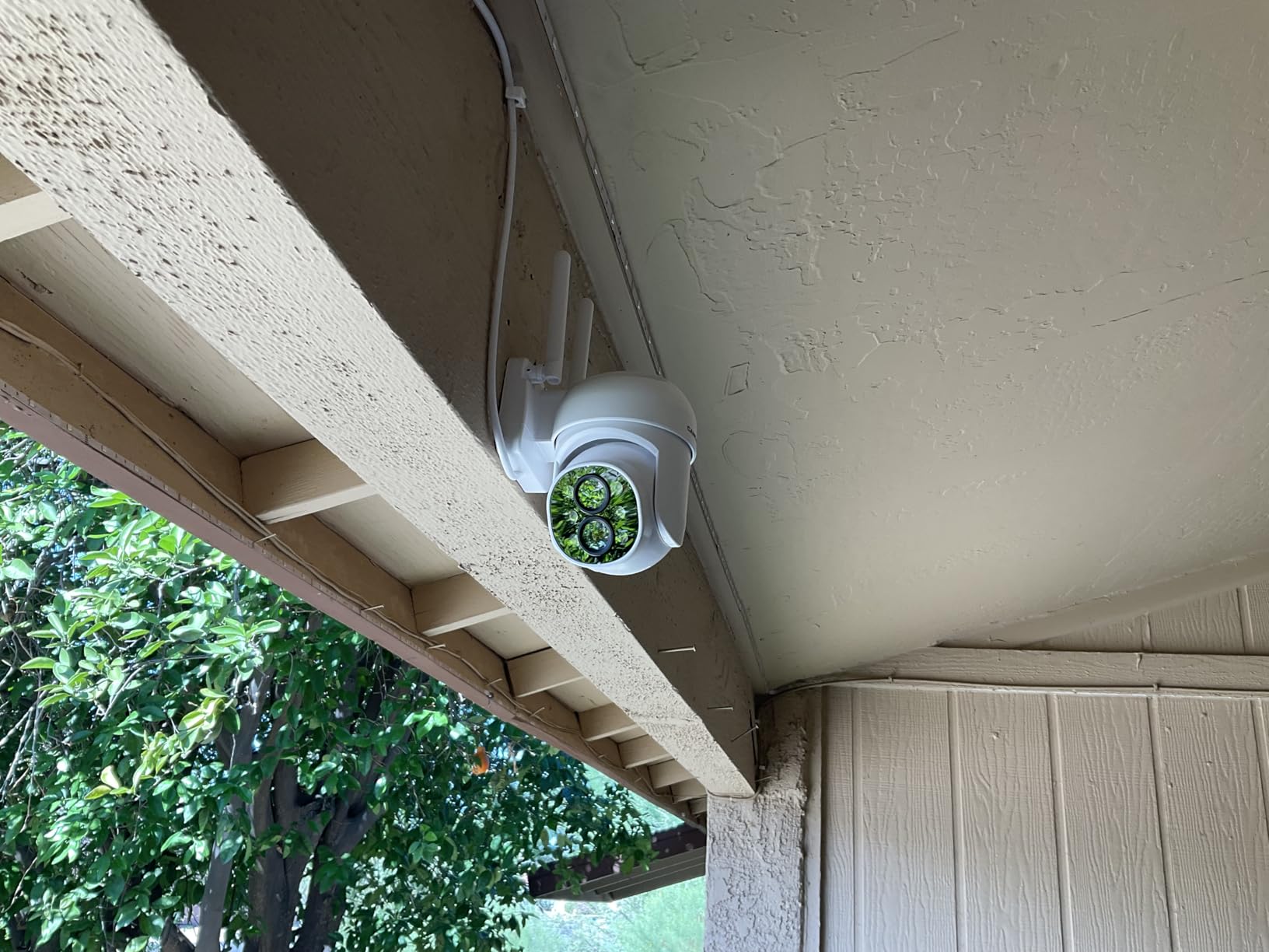 Camcamp Wireless Security Camera System with Monitor, 10x Zoom 5MP Dual Lens Security Camera Outdoor with Night Vision, Motion Detection, Expandable 10CH 4K NVR for Home Surveillance Kits customer photo 1