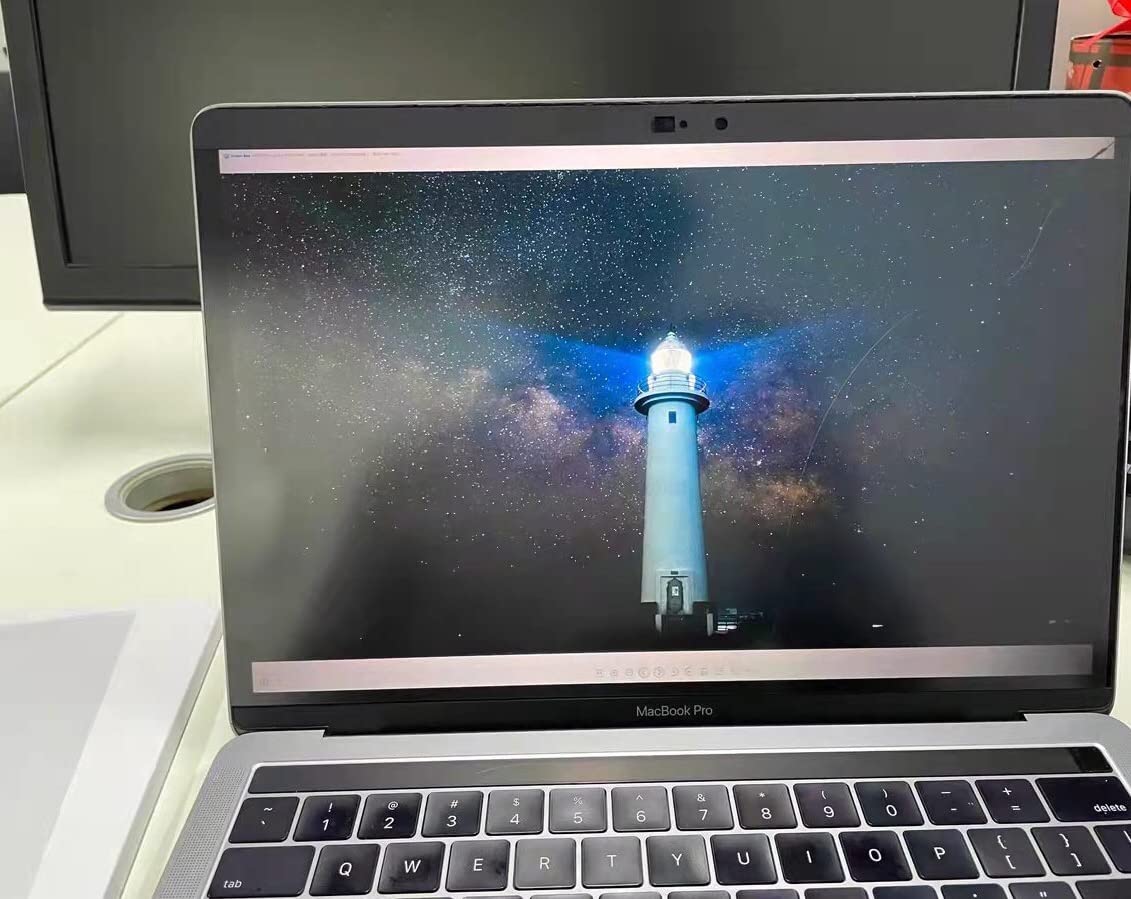 [2 Pack] 27 Inch Computer Privacy Screen for 16:9 Aspect Ratio Widescreen Monitor, Eye Protection Anti Glare Blue Light Computer Monitor Privacy Filter customer photo 2