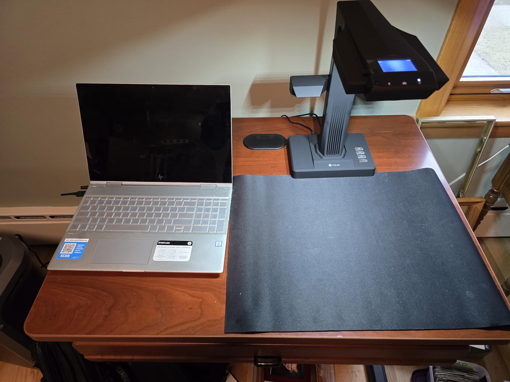 CZUR ET16 Plus Advanced Book & Document Scanner, 2nd Gen Auto-Flatten&Deskew Tech, 16MP Camera, Capture A3, 186 Languages OCR, Convert to PDF/Searchable PDF/Word/Tiff/Excel, Run On Windows&MacOS customer photo 2