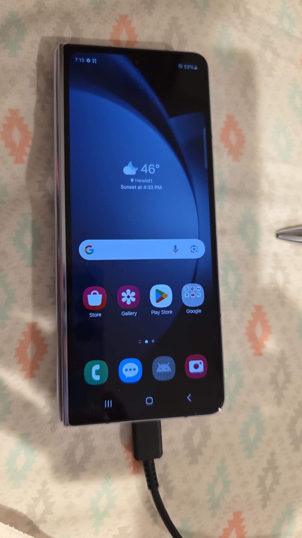 Samsung Galaxy Z Fold 5 5G US Version, 512GB, Phantom Black - Unlocked (Renewed) customer photo 2