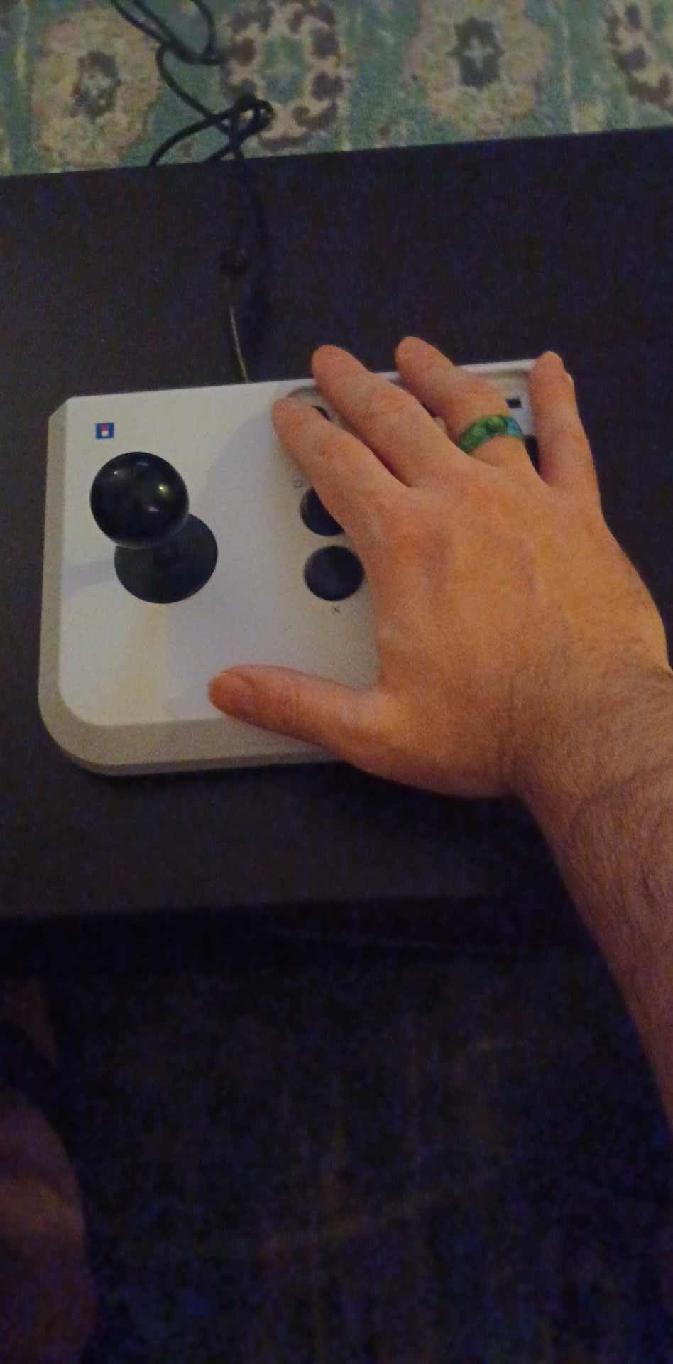 HORI Fighting Stick Mini for PS5, PS4, and PC - Officially Licensed by Sony customer photo 1