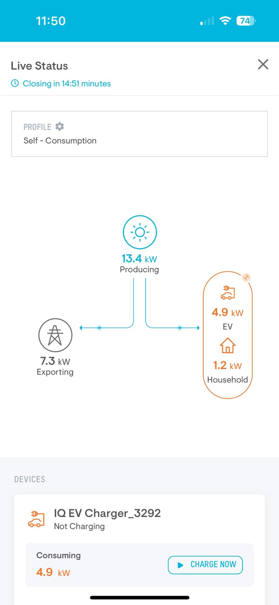 32 Amp Smart Level 2 EV Charger - Enphase IQ 40 (Formerly ClipperCreek), Hardwired, Electric Car Charger with J1772 Connector, 5-Year Warranty, 25ft Cable for Home Use customer photo 2