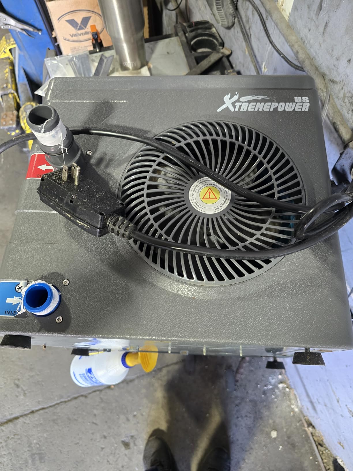 XtremepowerUS 14,800BTU/HR Pool Heater for 4,000 Gallons Above Ground Pools, Pool Heat Pump Pool Titanium Heat Exchanger, 115V customer photo 2