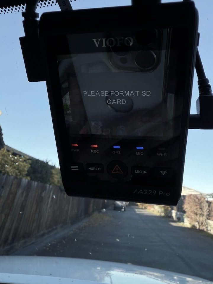 VIOFO A229 Pro 3 Channel 4K HDR Dash Cam, Dual STARVIS 2 Sensors IMX678 & IMX675, 4K+2K+1080P Front Inside and Rear Triple Car Camera, 5GHz WiFi GPS, Voice Control, 24H Parking Mode customer photo 1