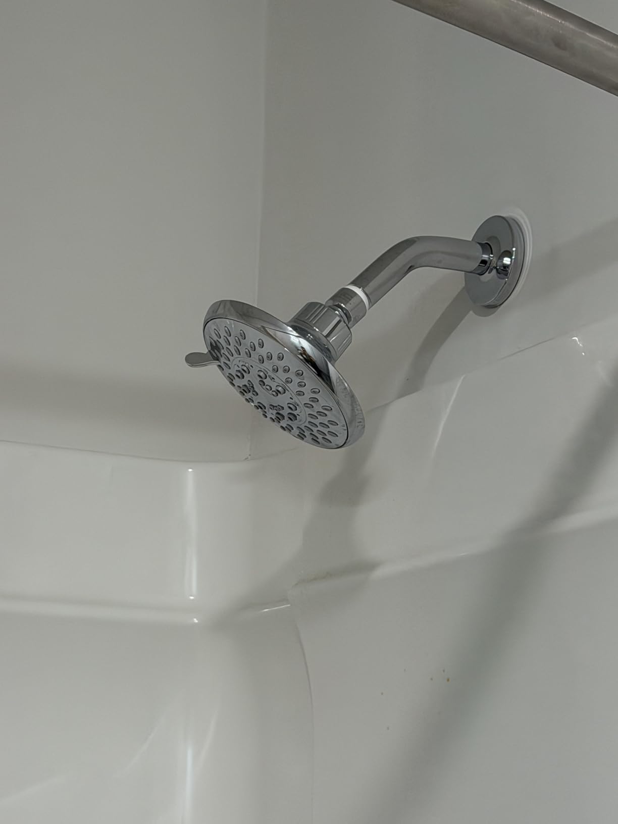 SR SUN RISE Filtered Shower Head with Handheld High Pressure 9 Spray Mode Showerhead Detachable Shower Head Water Softener Filters Beads for Hard Water Remove Chlorine 1 Filter Chrome customer photo 1