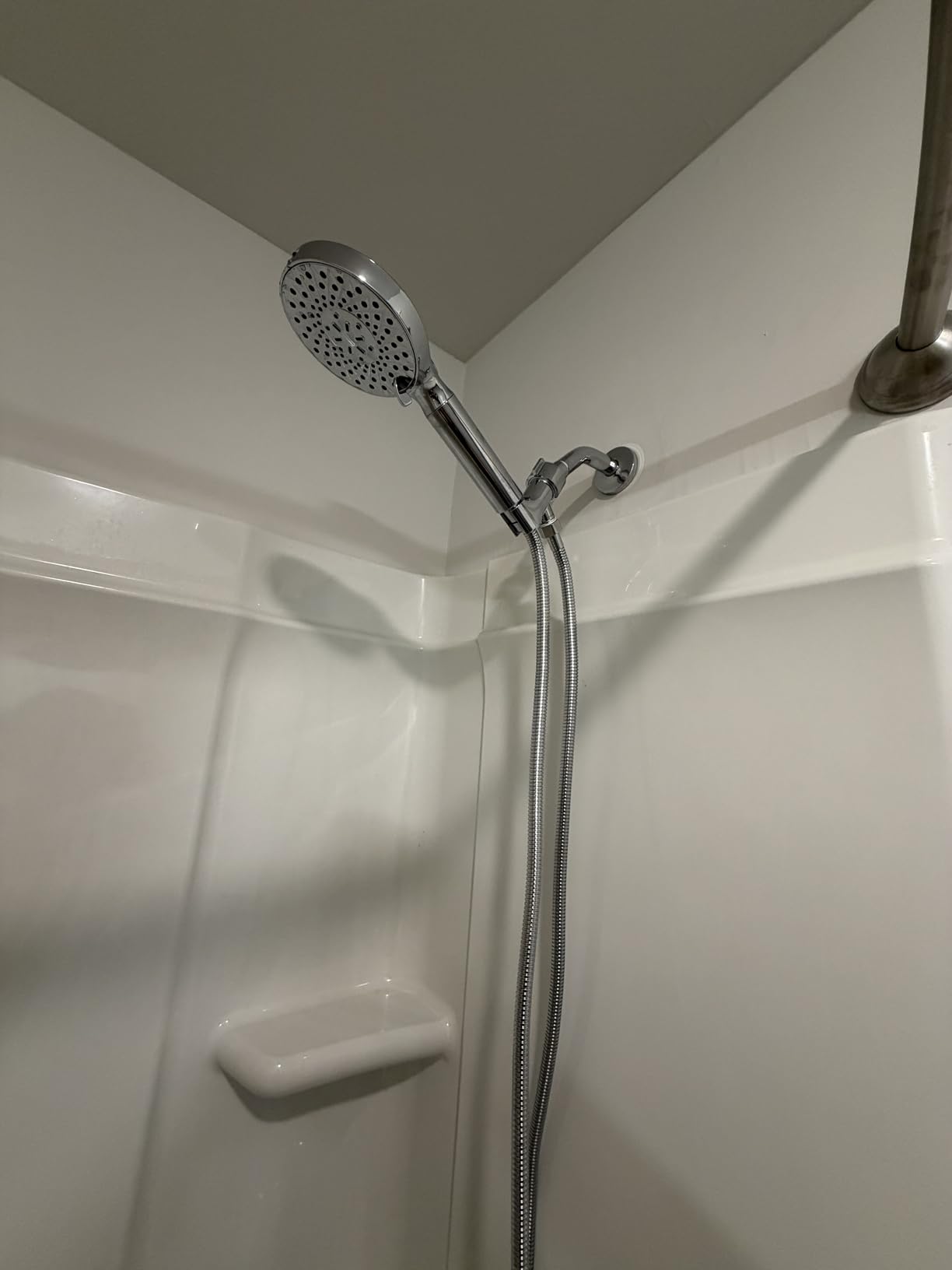 SR SUN RISE Filtered Shower Head with Handheld High Pressure 9 Spray Mode Showerhead Detachable Shower Head Water Softener Filters Beads for Hard Water Remove Chlorine 1 Filter Chrome customer photo 2