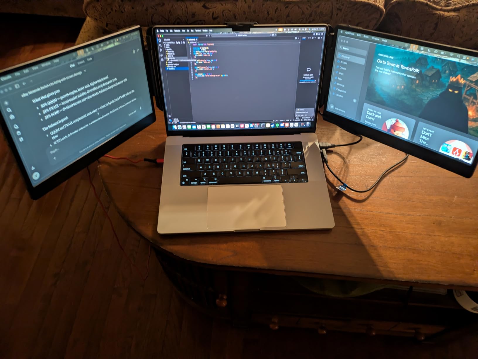 CIDETTY Laptop Screen Extender, 14'' FHD 1080P IPS Ultra-Thin Dual/Triple Monitor Display, HDMI/USB-C Plug-Play Portable Monitor for Laptop, Built-in Speakers(Mac, Win, Android) customer photo 2