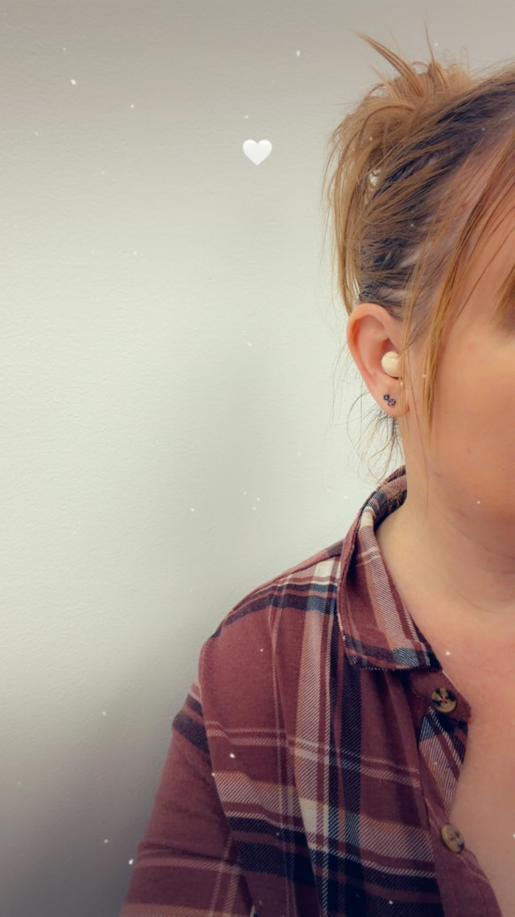 Smallest Invisible Mini Earbuds Wireless Bluetooth, Low Profile Micro Tiny Discreet Hidden Earbuds for Work, Small Headphones, Invisible Sleep Wireless Earphone IPX5 Waterproof for Small Ear Canals customer photo 2