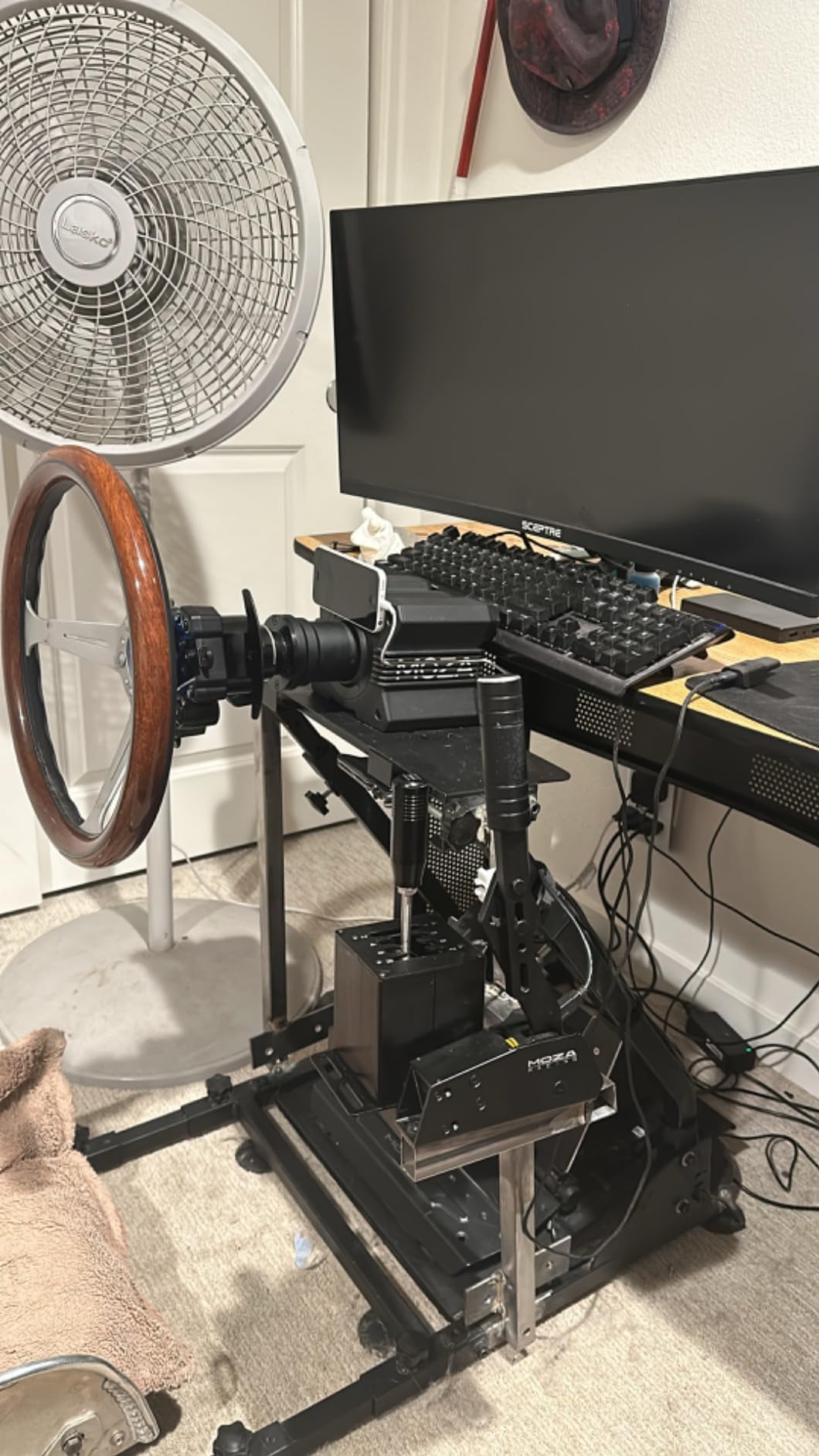 CNRAQR PC USB Simulator Shifter 7+R H Gear Shifter for Logitech G29/G27/G25/G920, T300RS/GT, Compatible with Gearshift PC Windows Steering Wheel for ATS ETS Dust WRC Sim Racing Game customer photo 1