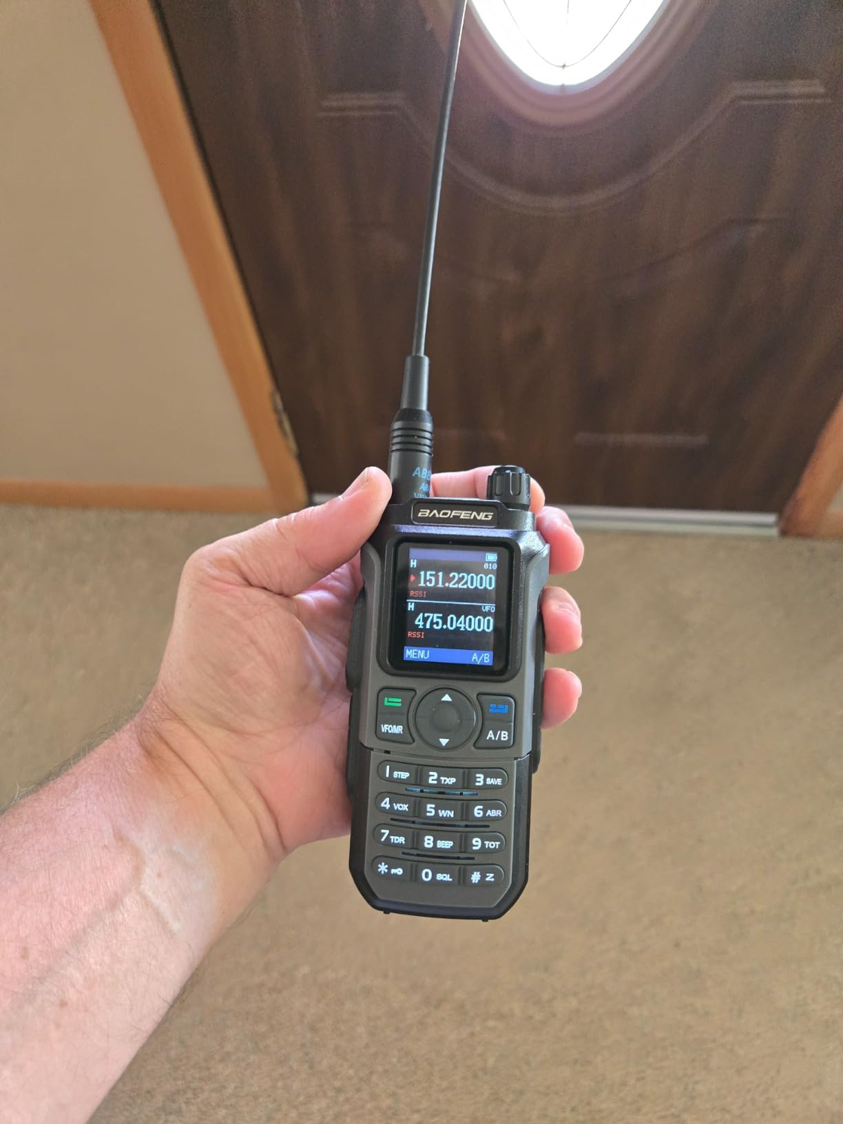 Ham Radio Baofeng Radio UV-21R Ham Radio Handheld Long Range Two Way Radio for Adults 5RM Rechargeable Walkie Talkies K5Plus with NOAA Weather Receive VOX 999 Channels 771 High Gain Antenna customer photo 2