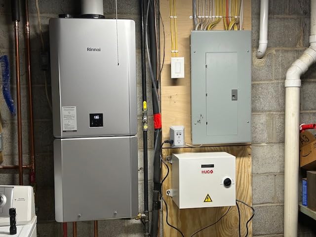 Rinnai RXP199iN Condensing Smart Sense Natural Gas Tankless Water Heater with Recirculation Pump, 11.1 GPM customer photo 1