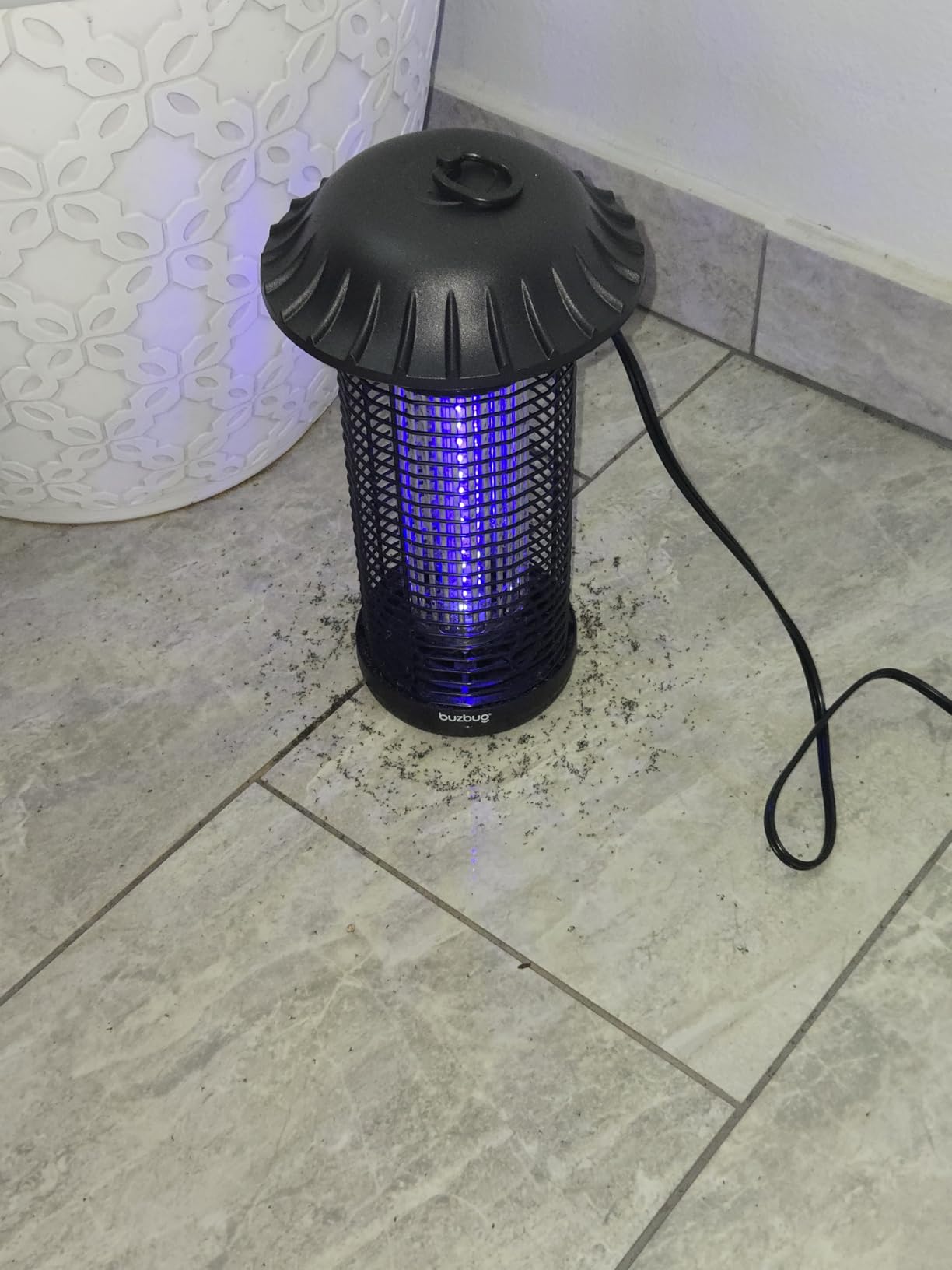 Buzbug LED Bug Zapper Indoor Outdoor, Up to 50,000 Hours Lifespan Lamps, 6.5 ft Power Cord, High-Voltage, Mosquito Zapper, Fly Trap Mosquito Trap, Fly Killer Fly Zapper -MO008C customer photo 2