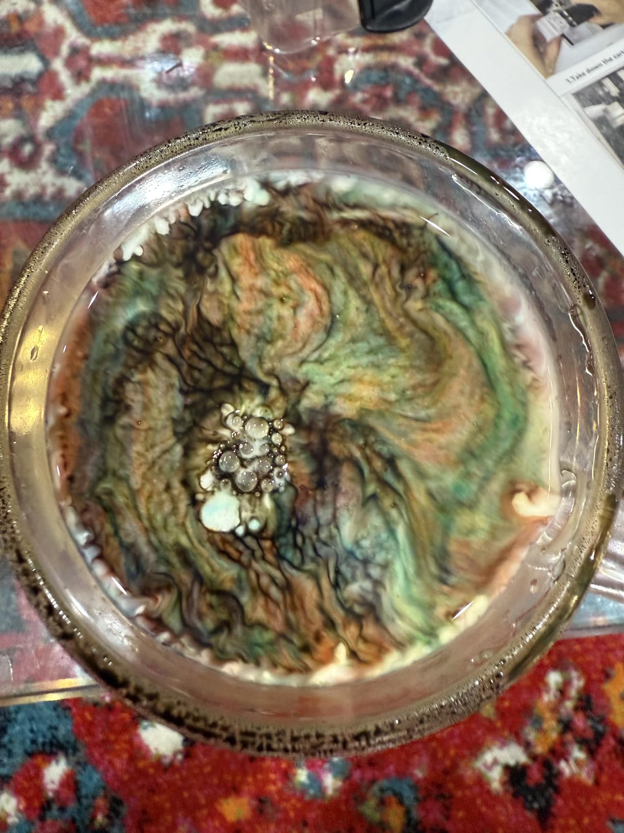 EVEBOT Coffee Latte Art Machine EB-FC1 Food-Grade Coffee Printer with Camera Customized Multi-Color Selfie Photo Printing DIY Cake Personalized Decoration for Cafes Museums, Color FancyBox - Black customer photo 1