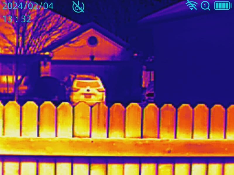 GOYOJO G210 Thermal Monocular, 256x192 (25 Hz) Thermal Imaging Monoscope Camera for Adults, 10mm Focal Lens Vision Goggles Thermal Scopes for Night Hunting Camping customer photo 1