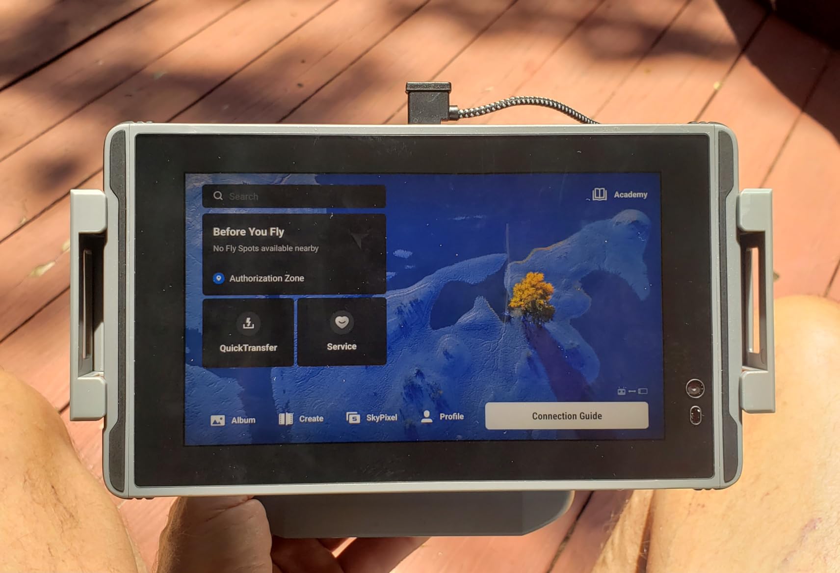 HUGEROCK X7 Rugged Tablet PC 2600nit Sunlight Readable, 7 Inch RAM 8GB+ROM 128GB Android 13 Outdoor Anti-Drop Waterproof Tablets for UAV Camping Fishing Moto Drone Camera Monitor customer photo 1