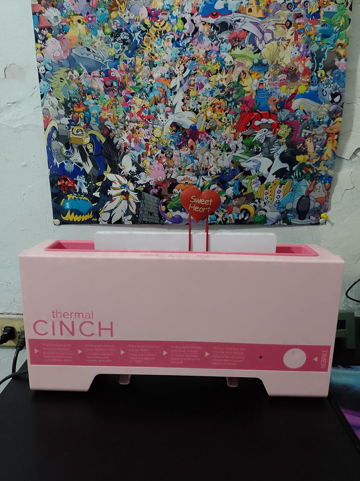 We R Memory Keepers Thermal Cinch Binding Machine Pink 12 Inch, Includes Thermal Book Binding Machine, Book Spines, and Clips, Create DIY Journals, Notebooks, Scrapbooks, Photo Books, and Documents customer photo 1