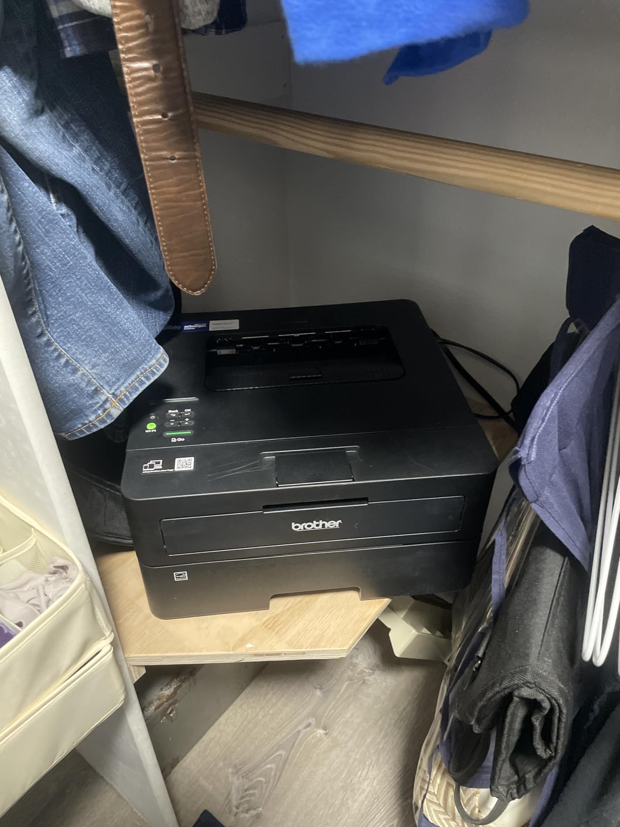 Brother HL-L2460DW Wireless Compact Monochrome Laser Printer with Duplex, Mobile Printing, Black & White Output | Includes Refresh Subscription Trial customer photo 1