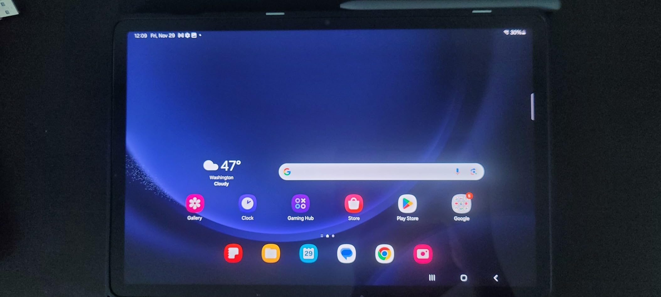 SAMSUNG Galaxy Tab S9 FE (10.9-inch, 128GB, WiFi) - Gray (Renewed) customer photo 1