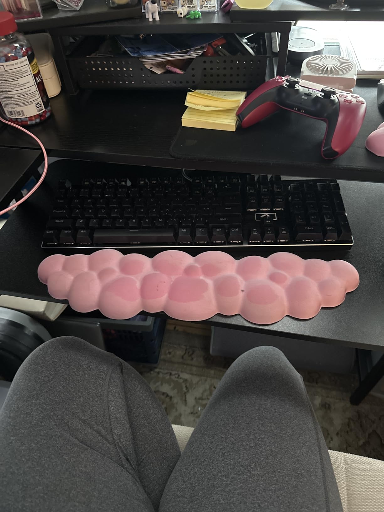 Keyboard Tray Under Desk Large C-Clamp 25.6