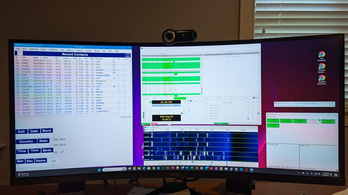 acer Nitro 34 Inch UWQHD 3440 x 1440 1000R Curved PC Gaming Monitor | AMD FreeSync Premium | Up to 180Hz Refresh | Up to 0.5ms | AdobeRGB 90%| Delta E<2 | 1 DP 1.2 & Two HDMI 2.0| EDA343CUR V3bmiippx customer photo 1