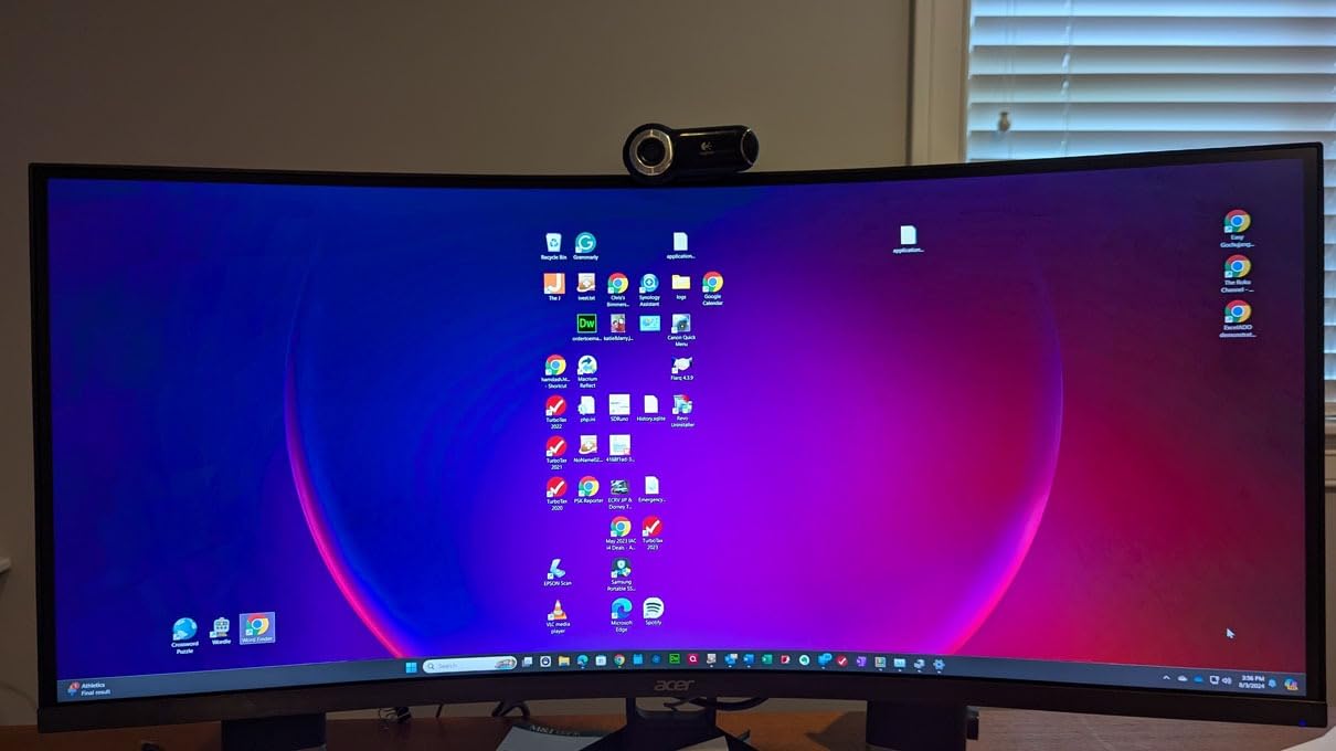 acer Nitro 34 Inch UWQHD 3440 x 1440 1000R Curved PC Gaming Monitor | AMD FreeSync Premium | Up to 180Hz Refresh | Up to 0.5ms | AdobeRGB 90%| Delta E<2 | 1 DP 1.2 & Two HDMI 2.0| EDA343CUR V3bmiippx customer photo 2