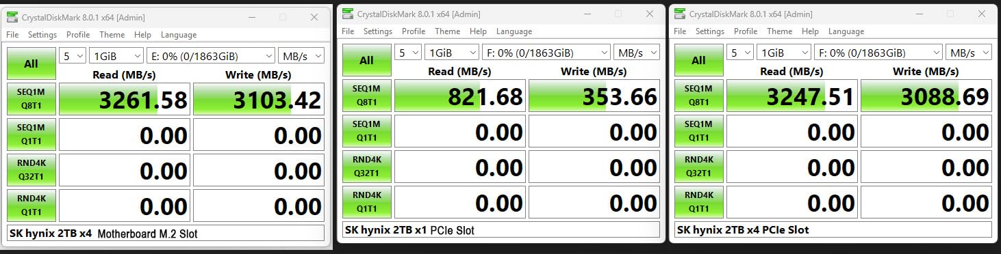 SABRENT M.2 NVMe SSD to PCIe x16 Tool-Free AIC with Aluminum Heatsink, Gen5 Compatible PCIe Adapter, Backwards Compatible customer photo 1