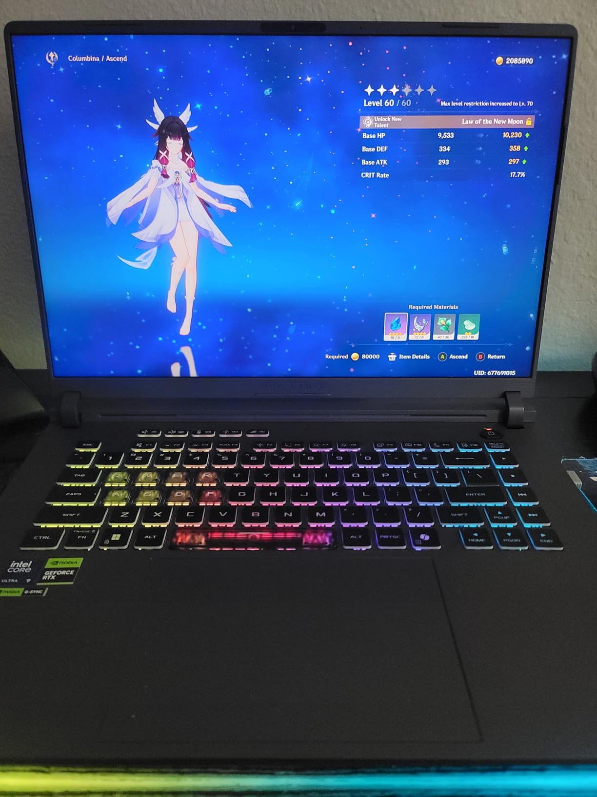 ASUS ROG Strix G16 Gaming Laptop, 165Hz Display, NVIDIA GeForce RTX 4060, Intel Core i7-13650HX, 16GB DDR5, 1TB PCIe Gen4 SSD, Wi-Fi 6E, Windows 11 customer photo 2