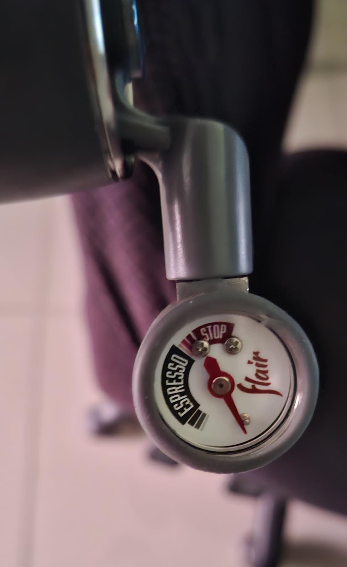 Flair The NEO Flex with Carrying Case: UPDATED Direct Lever Manual Espresso Maker for Beginners and Travel - Pressure Gauge for 9 BAR Brewing Included customer photo 1