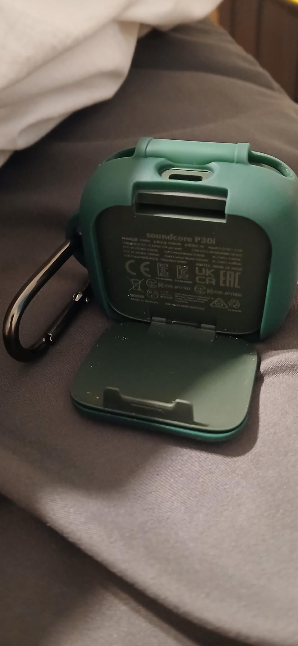 Soundcore P30i by Anker Noise Cancelling Earbuds, Strong and Smart Noise Cancelling, Powerful Bass, 45H Playtime, 2-in-1 Case and Phone Stand, IP54, Wireless Earbuds, Bluetooth 5.4 (Black) customer photo 2