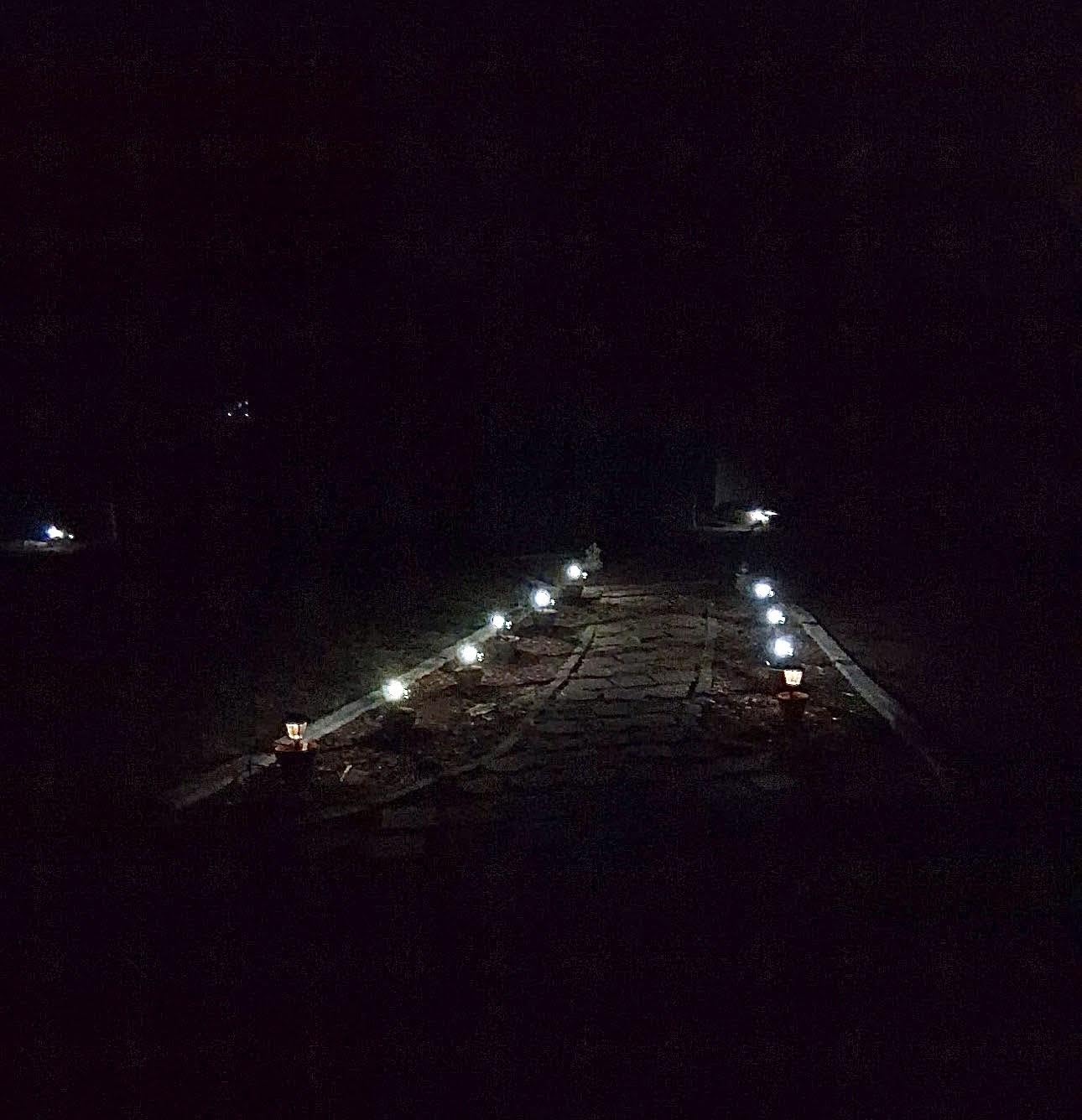 Greluna Solar Lights Outdoor, 12 Pack 3000K Waterproof Auto On/Off Solar Pathway Lights for Your Garden, Landscape, Path, Yard, Patio, Driveway, Walkway Decor customer photo 1