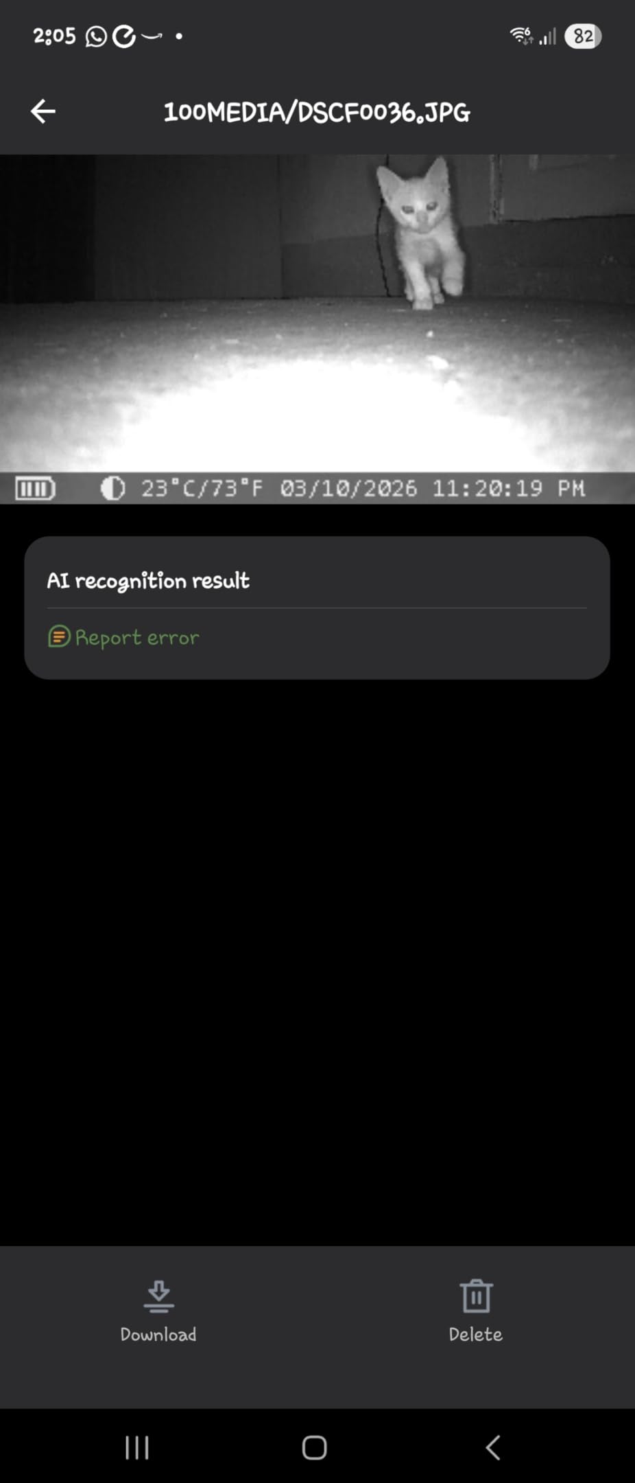 Solar Trail Camera 48MP 30FPS, WiFi Bluetooth Game Camera with Motion Activated 0.2s Trigger, Night Vision Motion Activated IP66 Waterproof for Wildlife Scouting with 32GB Micro SD Card customer photo 1