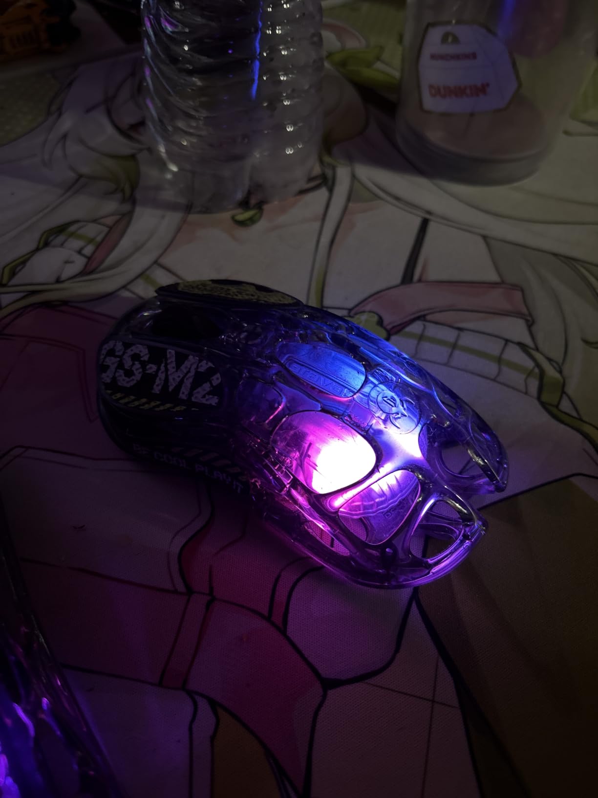 GravaStar Mercury M2 Wireless Gaming Mouse with 26,000 DPI, PAW3395DM Sensor -79g Lightweight Hollowed-Out Design -5 Programmable Buttons -5 Dynamic Lightsync RGB customer photo 2