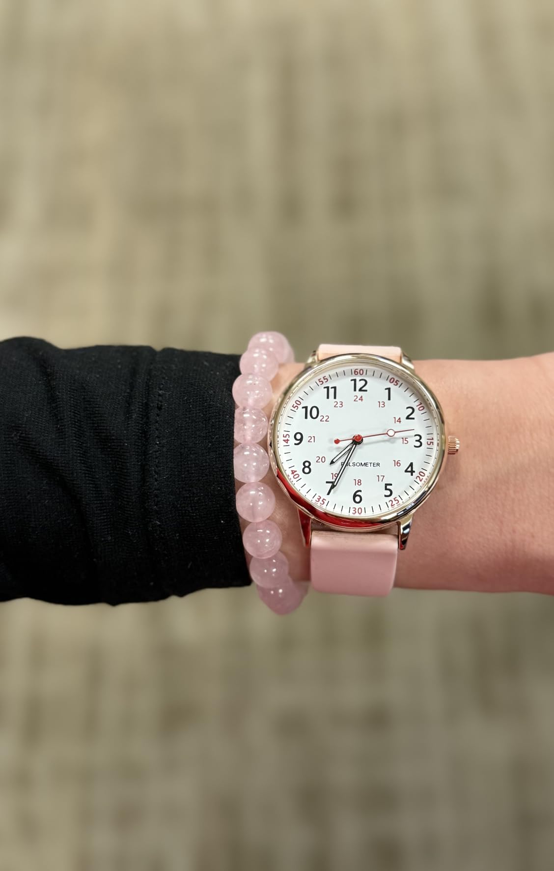 Nurse Watch for Women Waterproof Analog Silicone Watch with Second Hand Nursing Watch customer photo 2