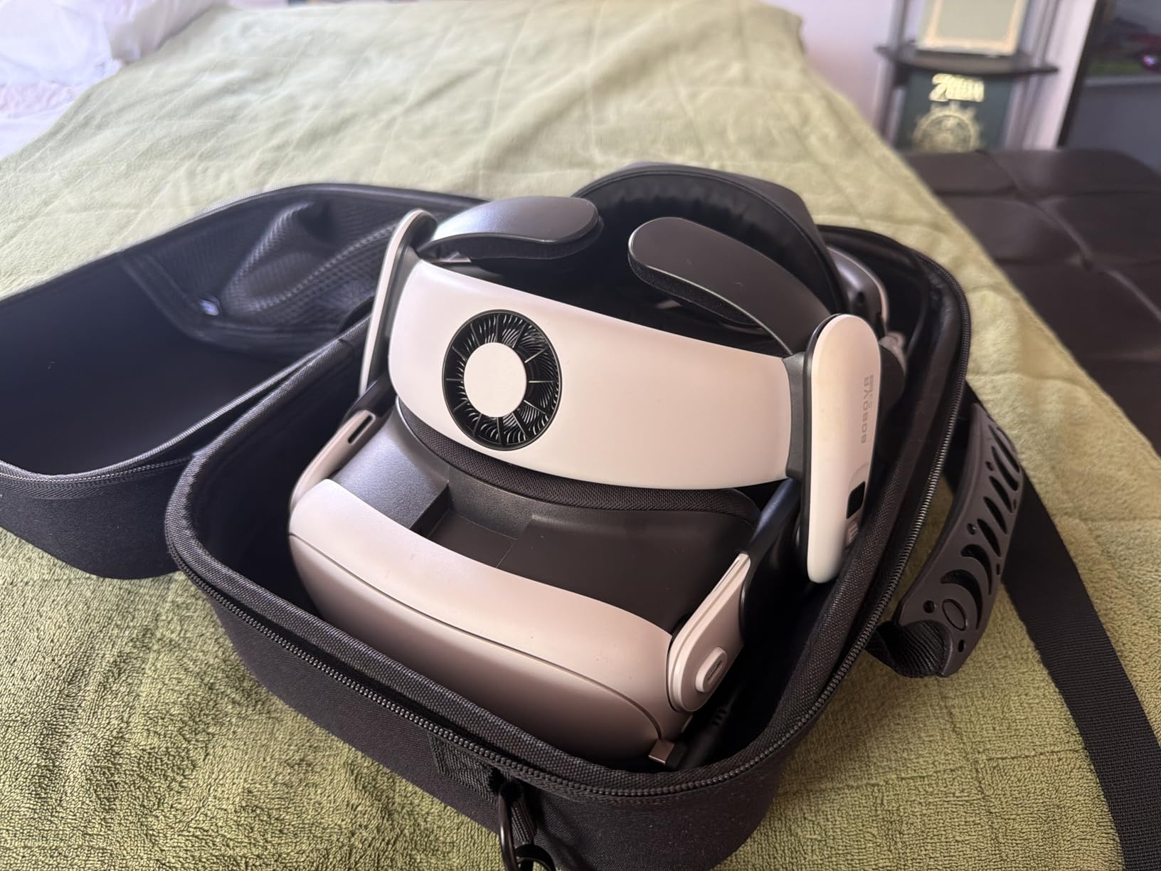 BOBOVR S3 Pro Battery Strap Accessories,Head Air Cooling System and 10000mah Hot-swappable Battery Pack,Compatible with Meta Quest 3/Quest 3S customer photo 2