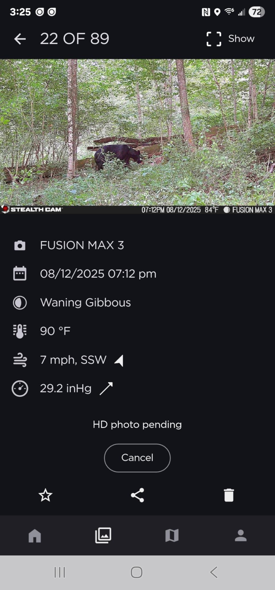 Stealth Cam Fusion MAX Dual Sim 36MP Photo & 1080P HD Video 0.35 Sec Trigger Speed App-Control Hunting Cellular Trail Camera - Available on AT&T & Verizon customer photo 2