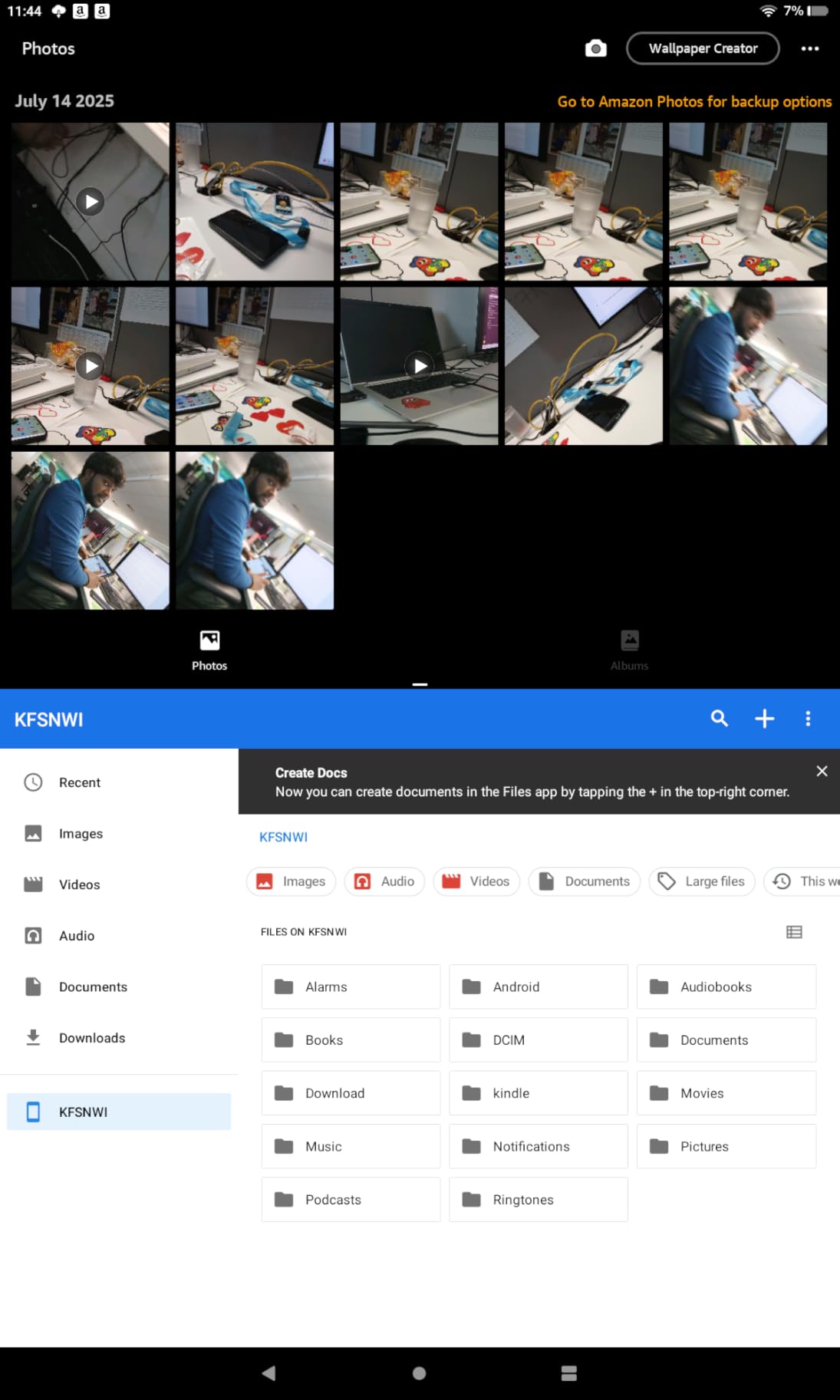 SAMSUNG Galaxy Tab Active5 Wi-Fi 8 inch 128GB Android Tablet for Industrial, Field Work, Advanced Security, Rugged Design, US Version, 2024, SM-X300NZGAN20, Black Green customer photo 2