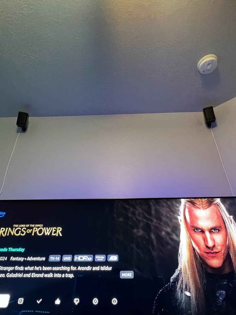 Saiyin Outdoor Indoor Speakers, Marine Grade Mount Speakers, Surround Sound Speakers with Wall Mount Brackets for Boat, Patio, Garage, Home Surround System, One Pair customer photo 2