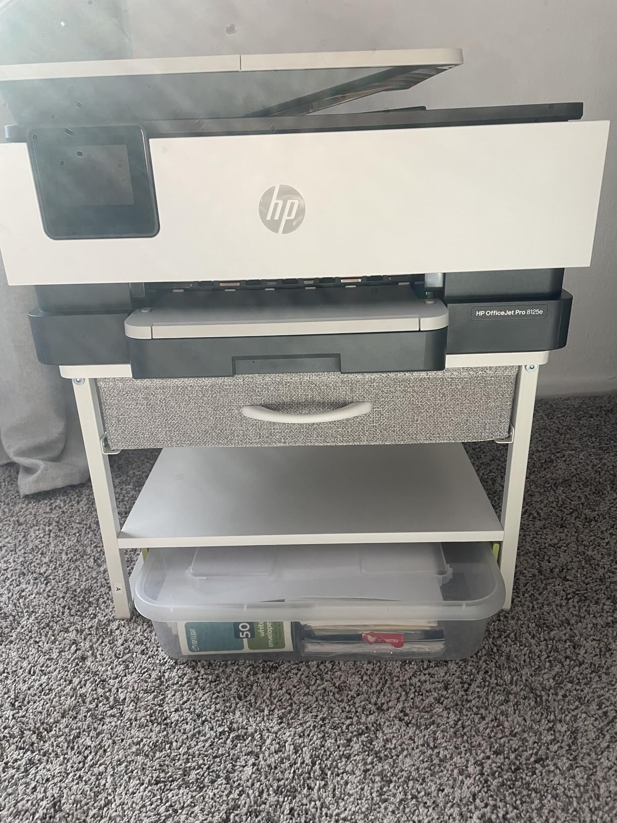 HP OfficeJet Pro 8125e Wireless All-in-One Color Inkjet Printer, Print, scan, Copy, ADF, Duplex Printing Best-for-Home Office customer photo 1