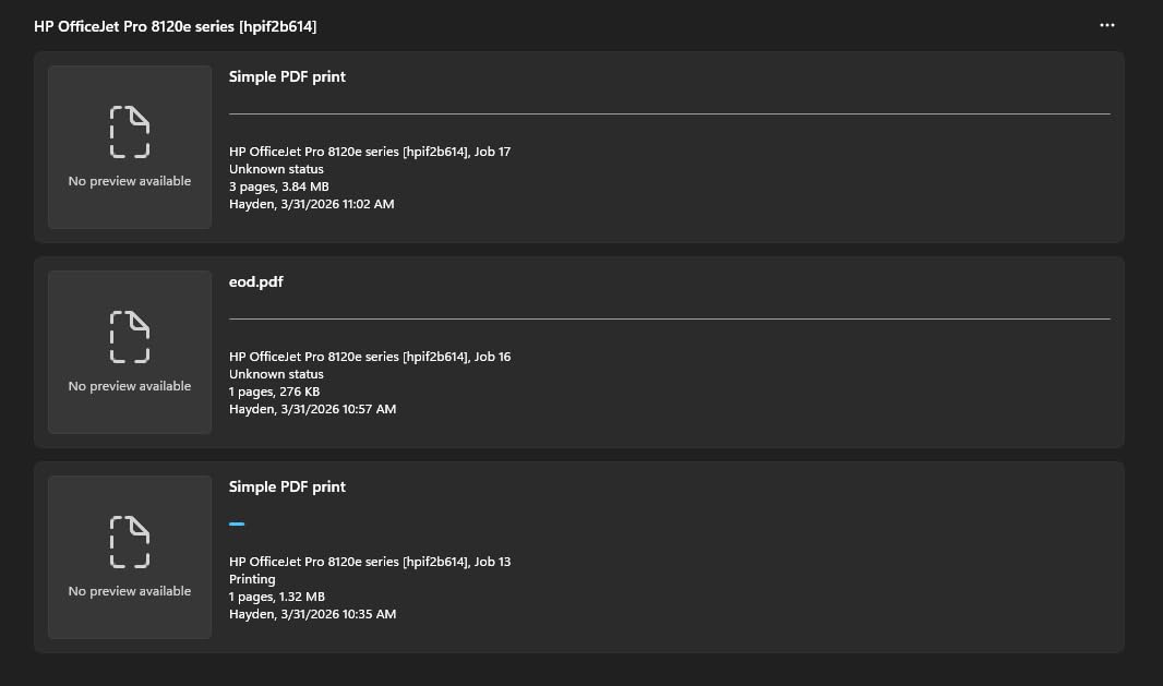 HP OfficeJet Pro 8125e Wireless All-in-One Color Inkjet Printer, Print, scan, Copy, ADF, Duplex Printing Best-for-Home Office customer photo 2