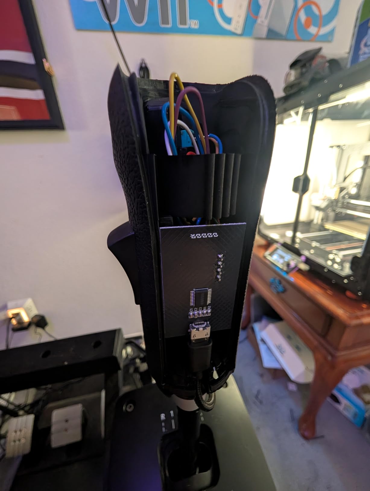 aikeec USB American Truck Simulator Shifter, Gearshift Knob Fit for ATS & ETS2 Games, PC Sim Racing Shifter Compatible with Logitech G25 G27 G29 G920 Thrustmaster TH8A Fanatec Version 2 customer photo 1