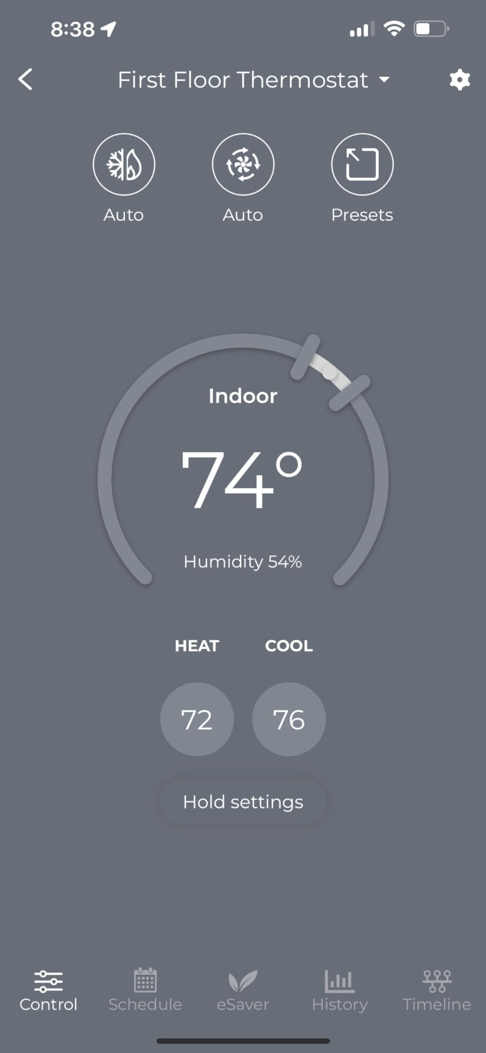 Cielo Smart Thermostat Eco (for Central HVAC) | Energy Star Certified | Supports Conventional Systems up to (2H/2C) & Heat Pumps (4H/2C) | Free C-Wire Adapter | NOT for Mini Split Systems | White customer photo 2