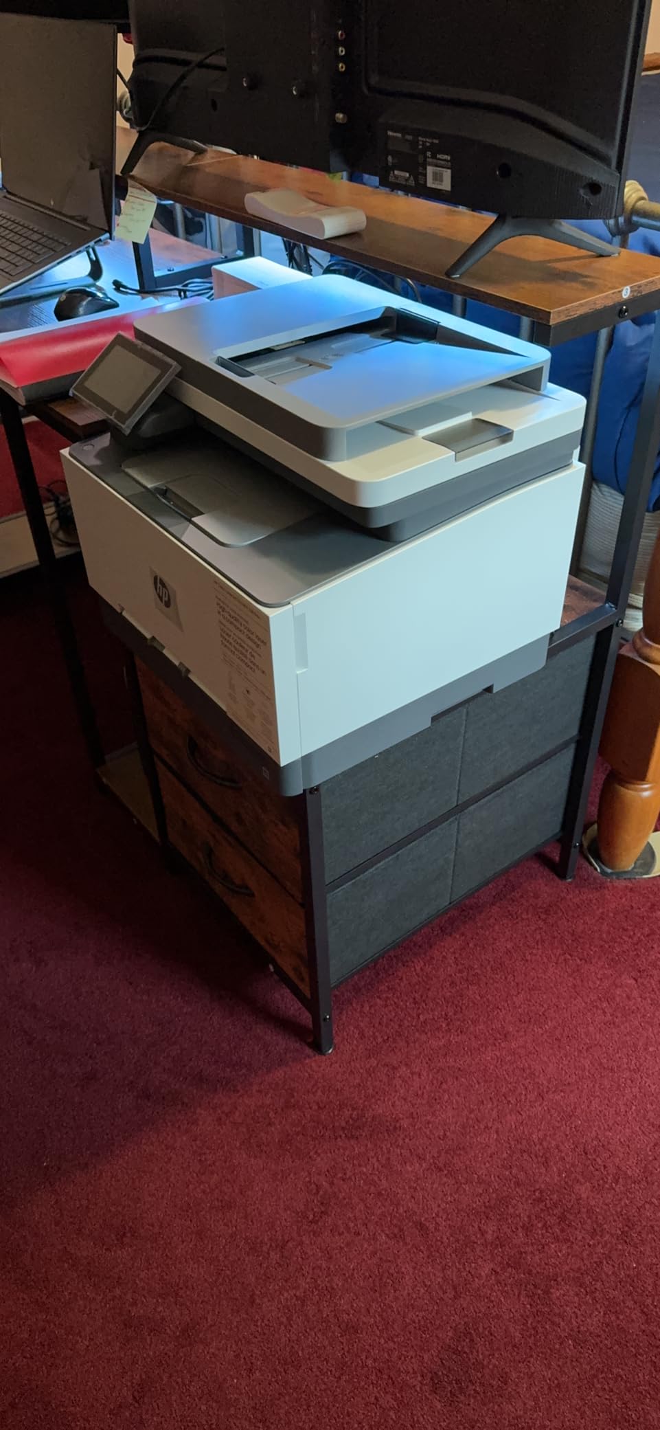 HP Color LaserJet Pro MFP 3301fdw Wireless All-in-One Color Laser Printer, Office Printer, Scanner, Copier, Fax, ADF, Duplex customer photo 1